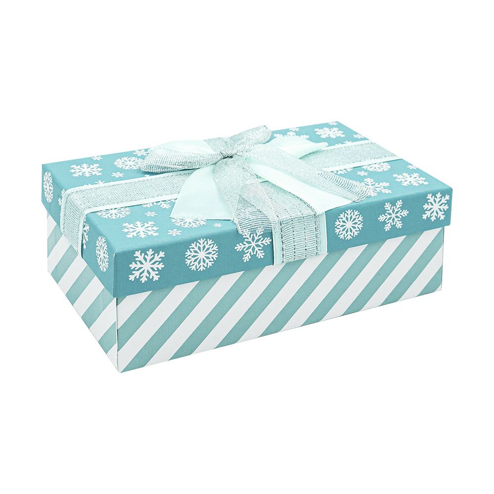 Коробка подарочная новогодняя, 17*10*6 см