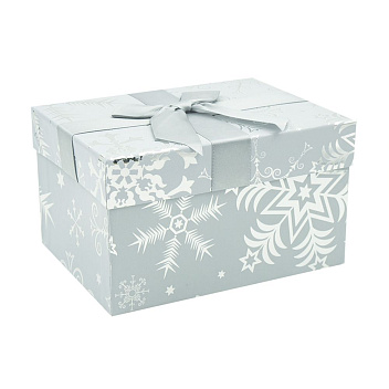 Коробка подарочная новогодняя, 17*13*10 см