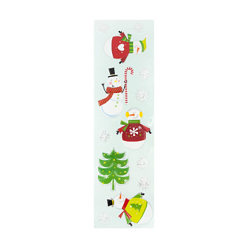 Christmas Stickers, 14*47.6 cm (5x19 in.)
