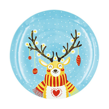 Christmas Plate, 20 cm (8 in.)