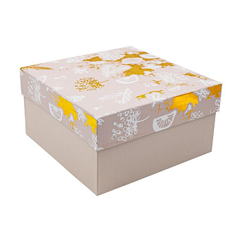 Gift Box, 19*19*10 cm (7.4x7.4x4 in.)